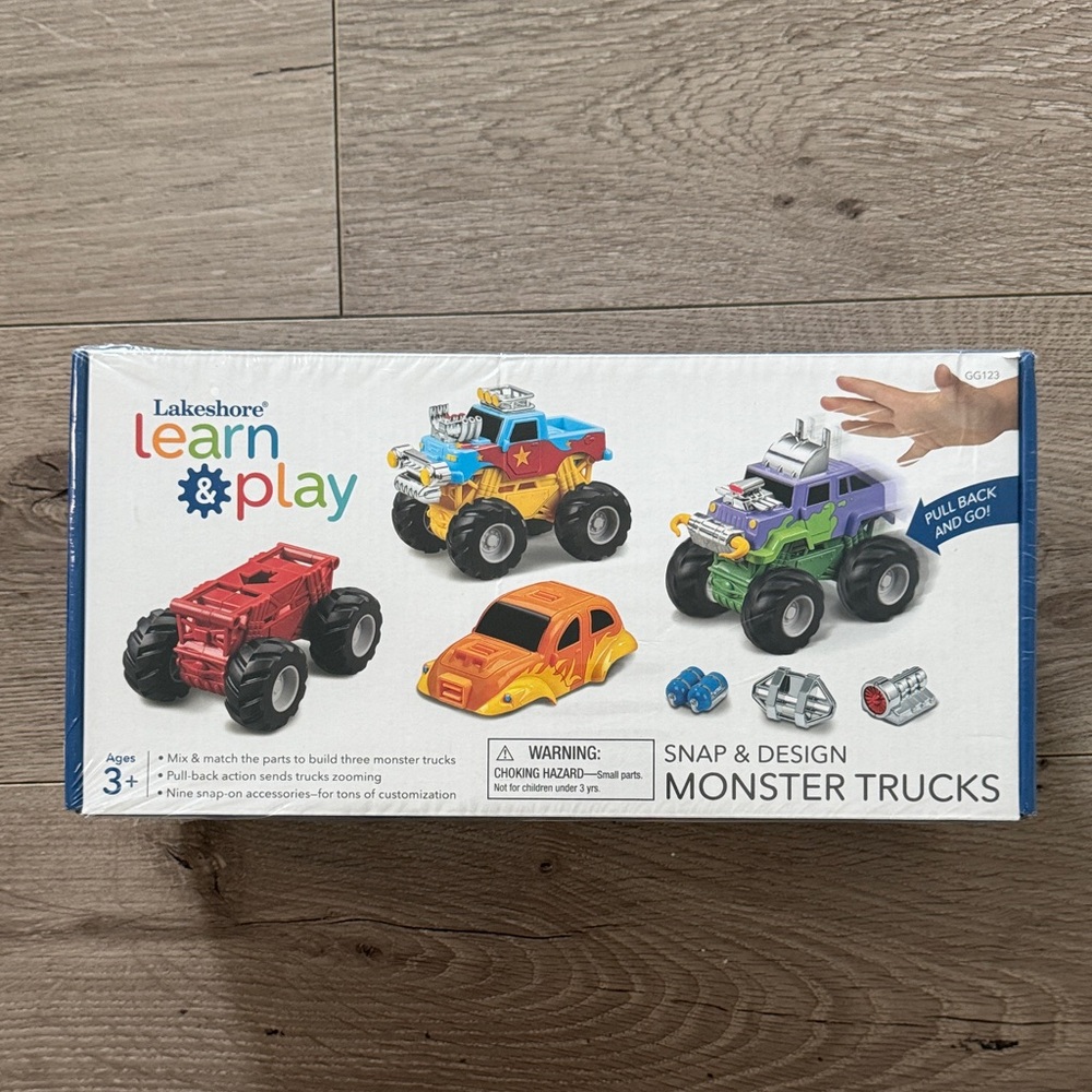 Lakeshore Snap & Design Monster Trucks